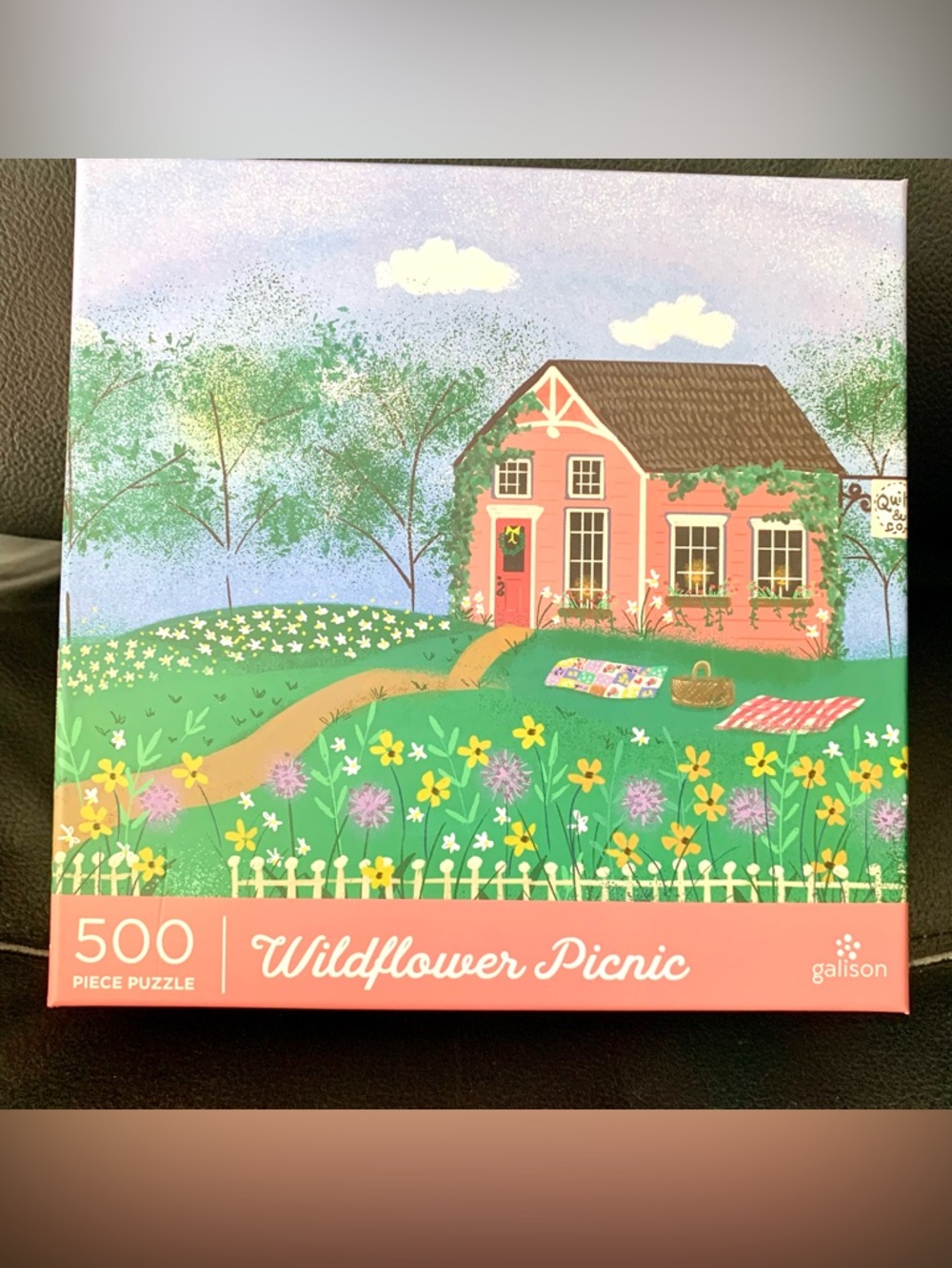 New Galison - Wildflower Picnic - 500 Piece Puzzle